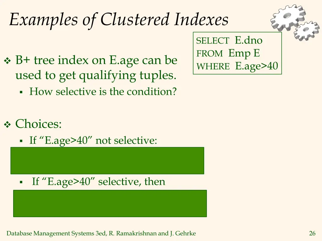 examples of clustered indexes