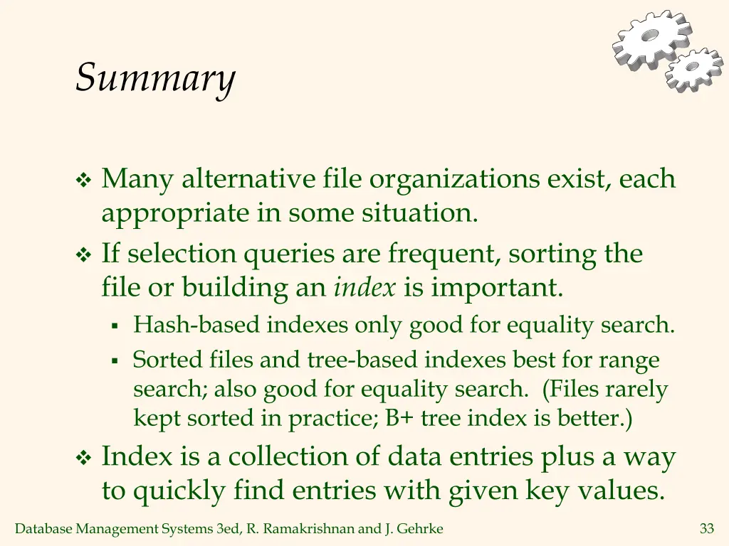 summary