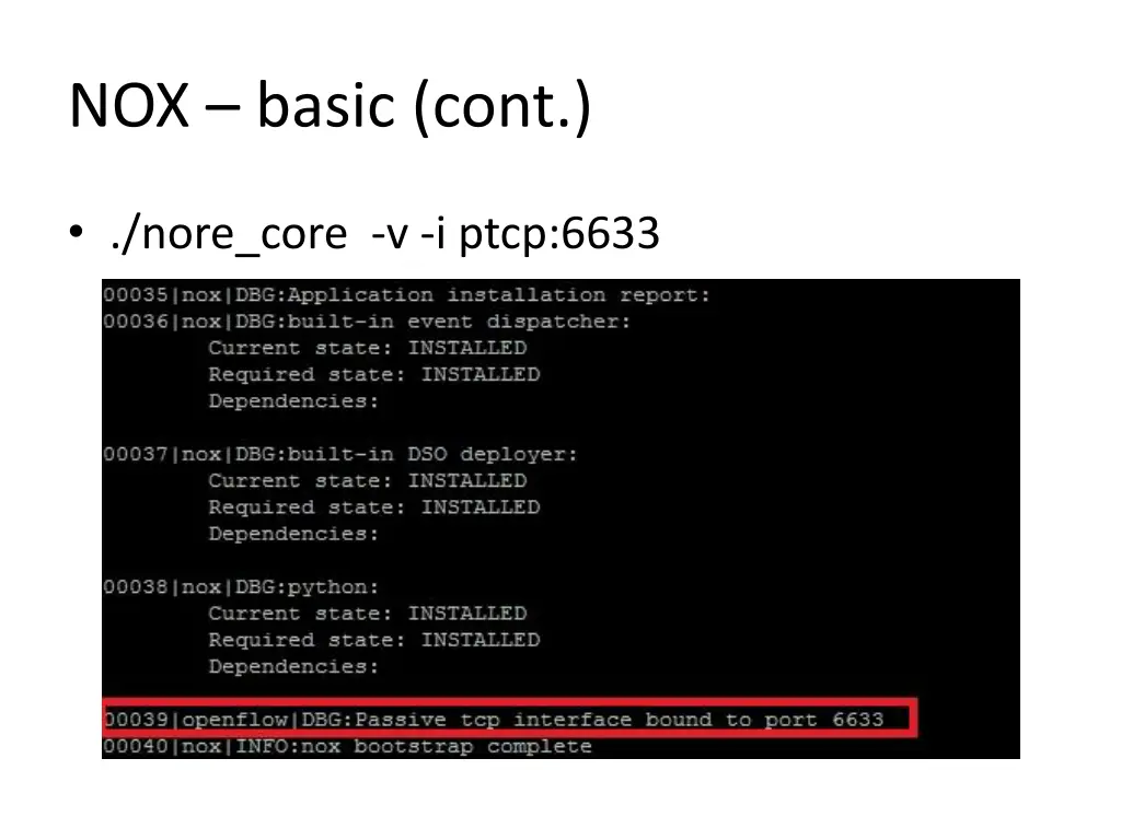 nox basic cont 1
