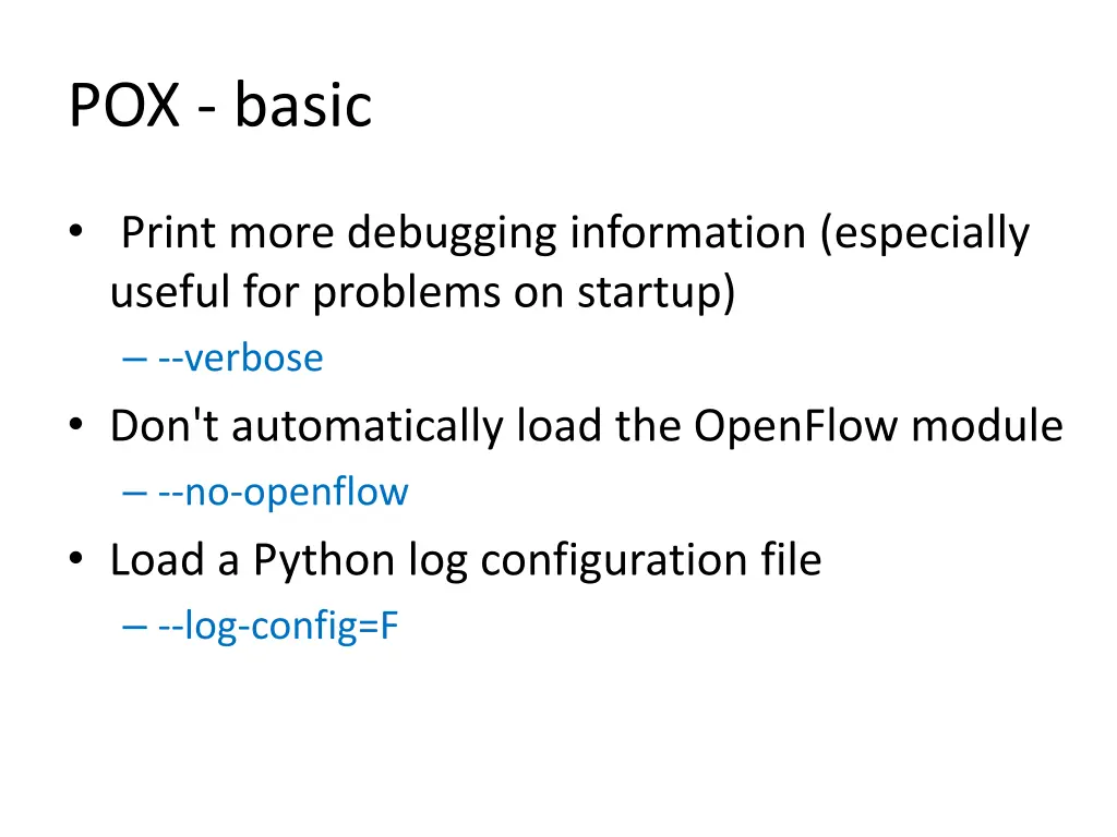 pox basic