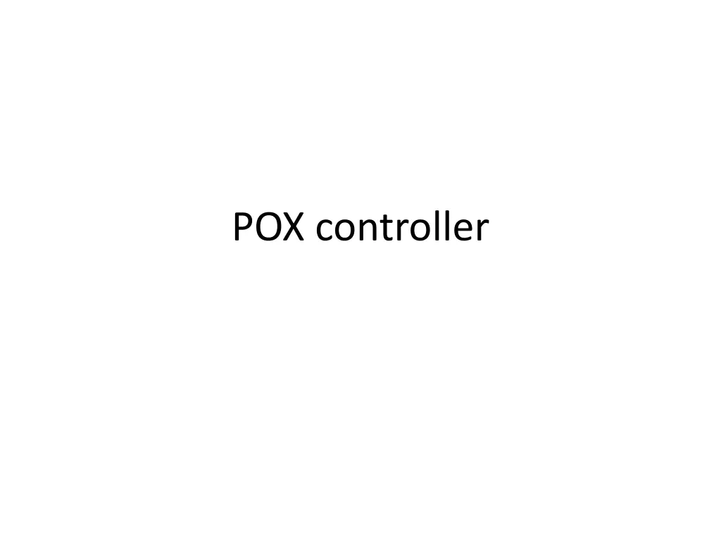 pox controller