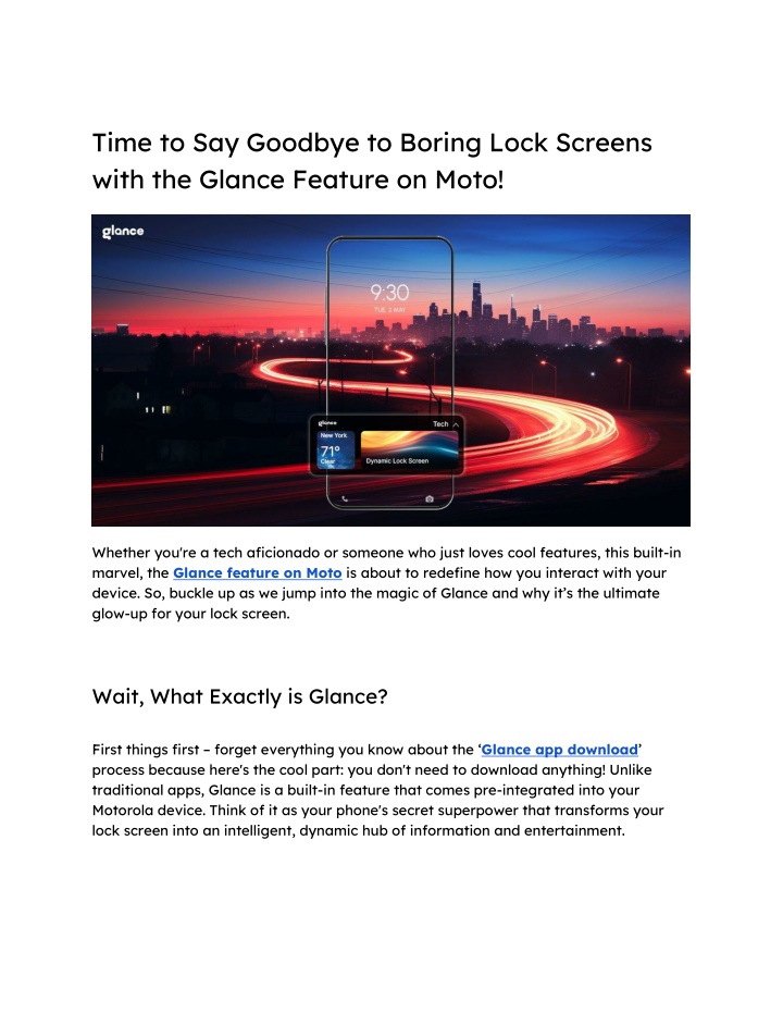 time to say goodbye to boring lock screens with