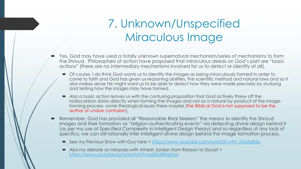 7 unknown unspecified miraculous image