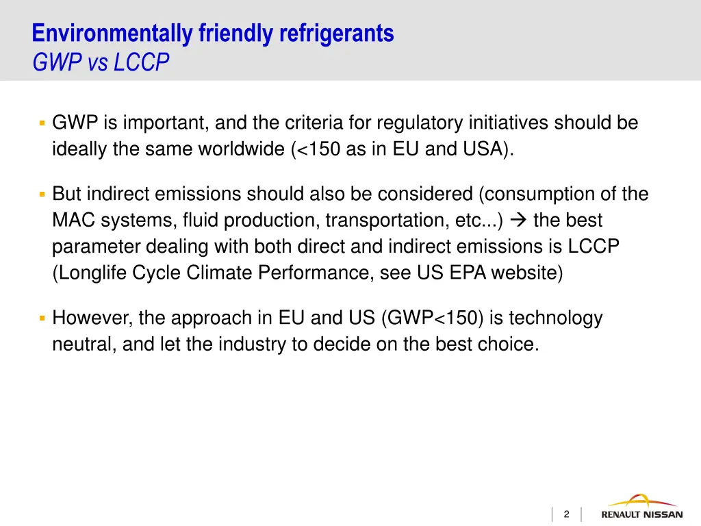 environmentally friendly refrigerants gwp vs lccp