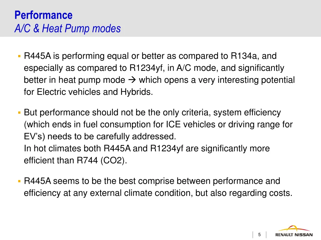 performance a c heat pump modes