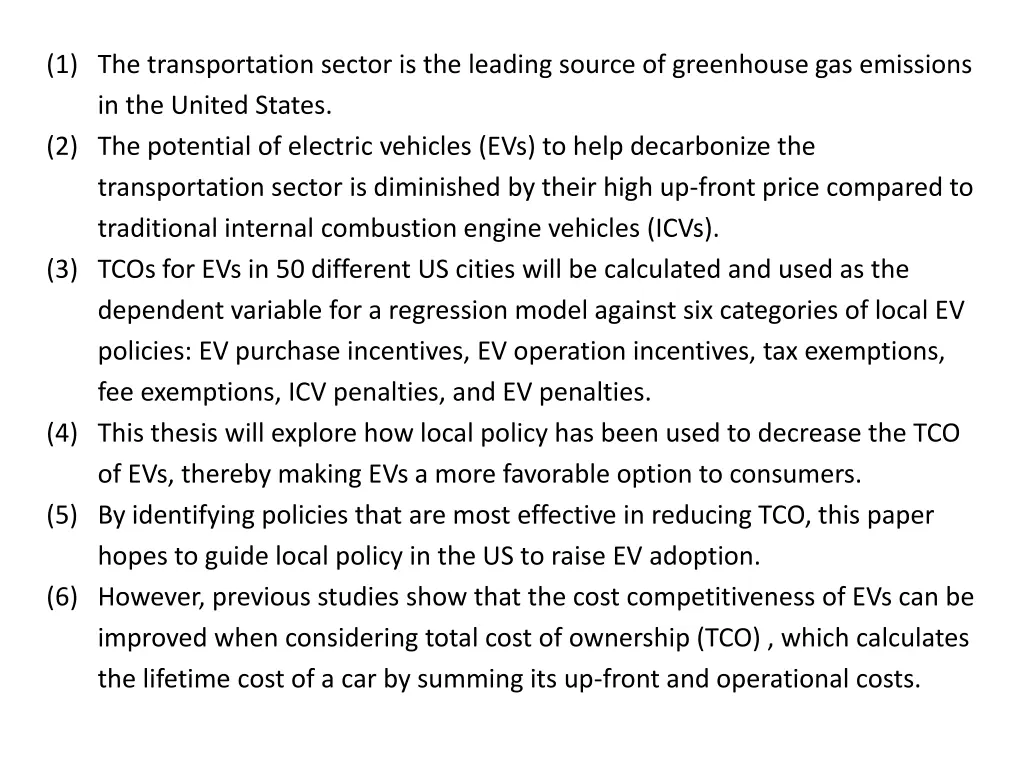 1 the transportation sector is the leading source