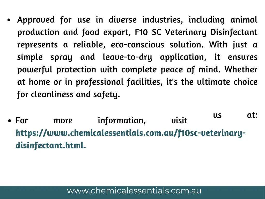 approved for use in diverse industries including