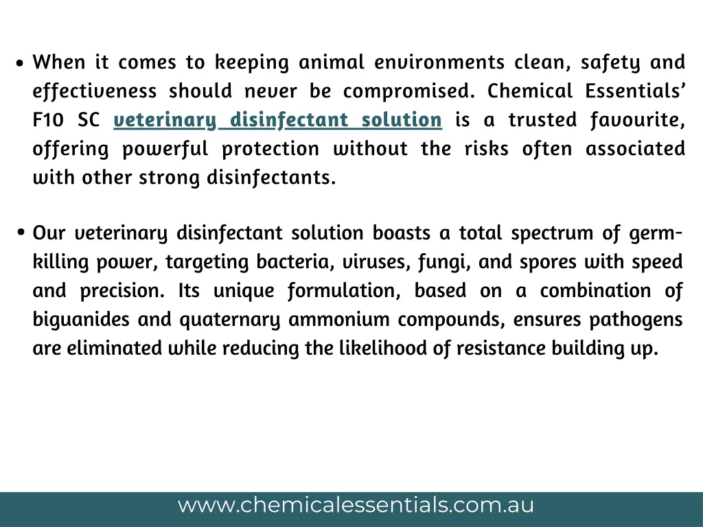 when it comes to keeping animal environments