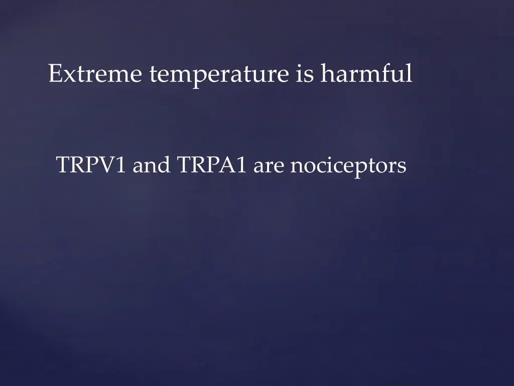 extreme temperature is harmful