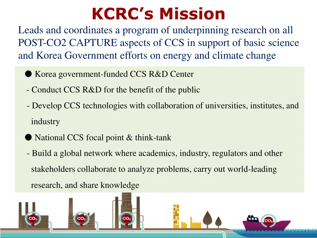 kcrc s mission