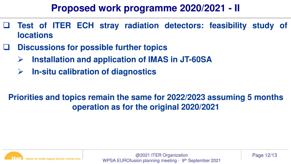 proposed work programme 2020 2021 ii