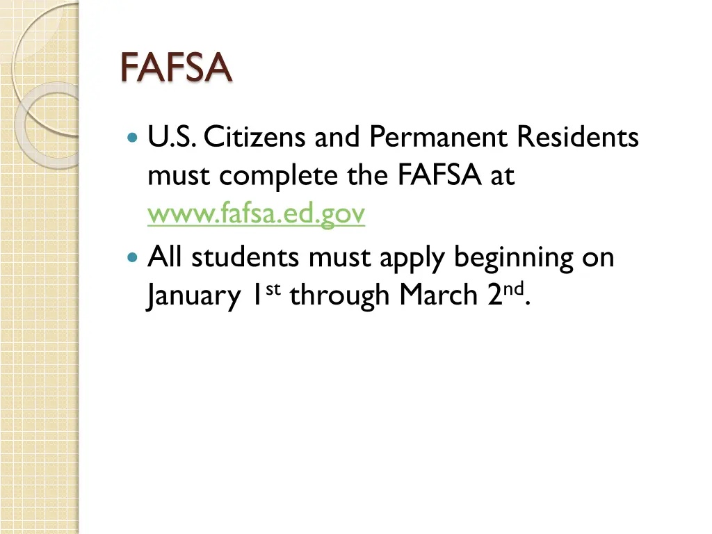 fafsa