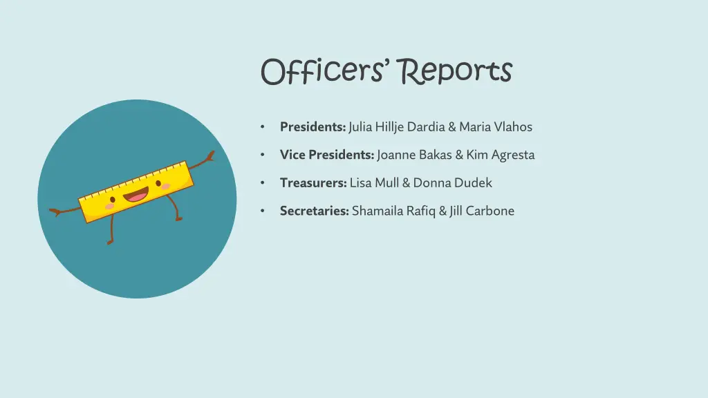 officers reports