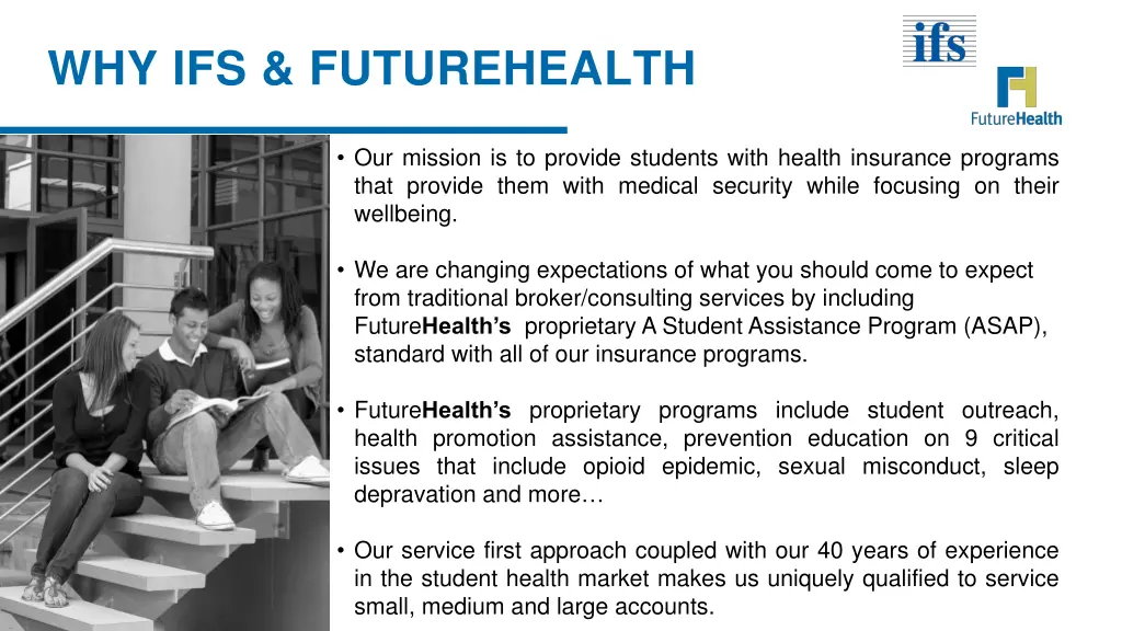 why ifs futurehealth