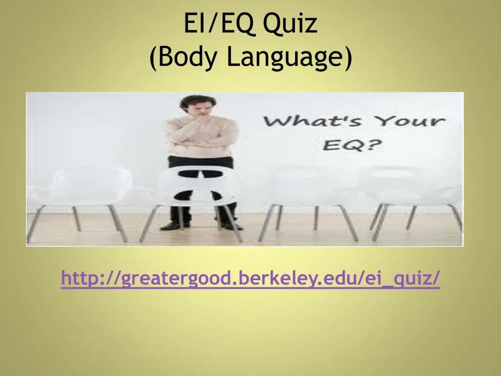 ei eq quiz body language