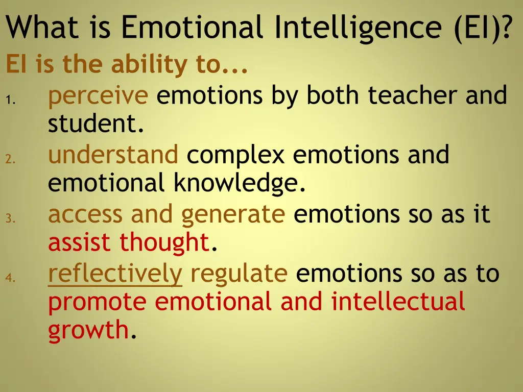 what is emotional intelligence