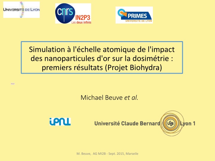 simulation l chelle atomique de l impact
