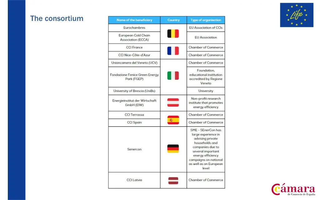 the consortium