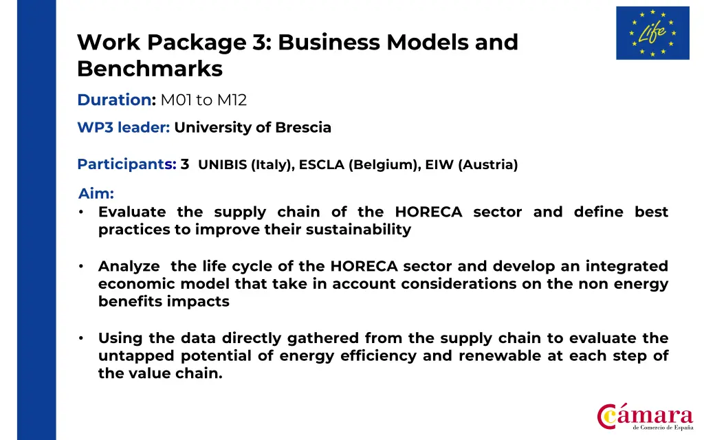 work package 3 business models and benchmarks