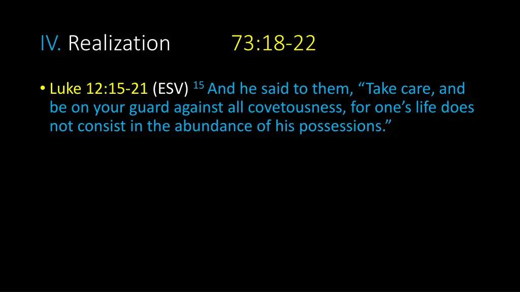 iv realization 73 18 22 3