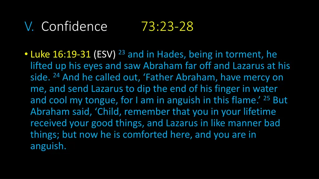 v confidence 73 23 28 4