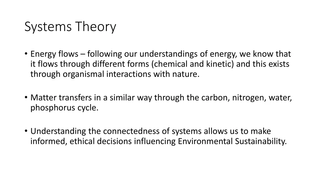 systems theory 2