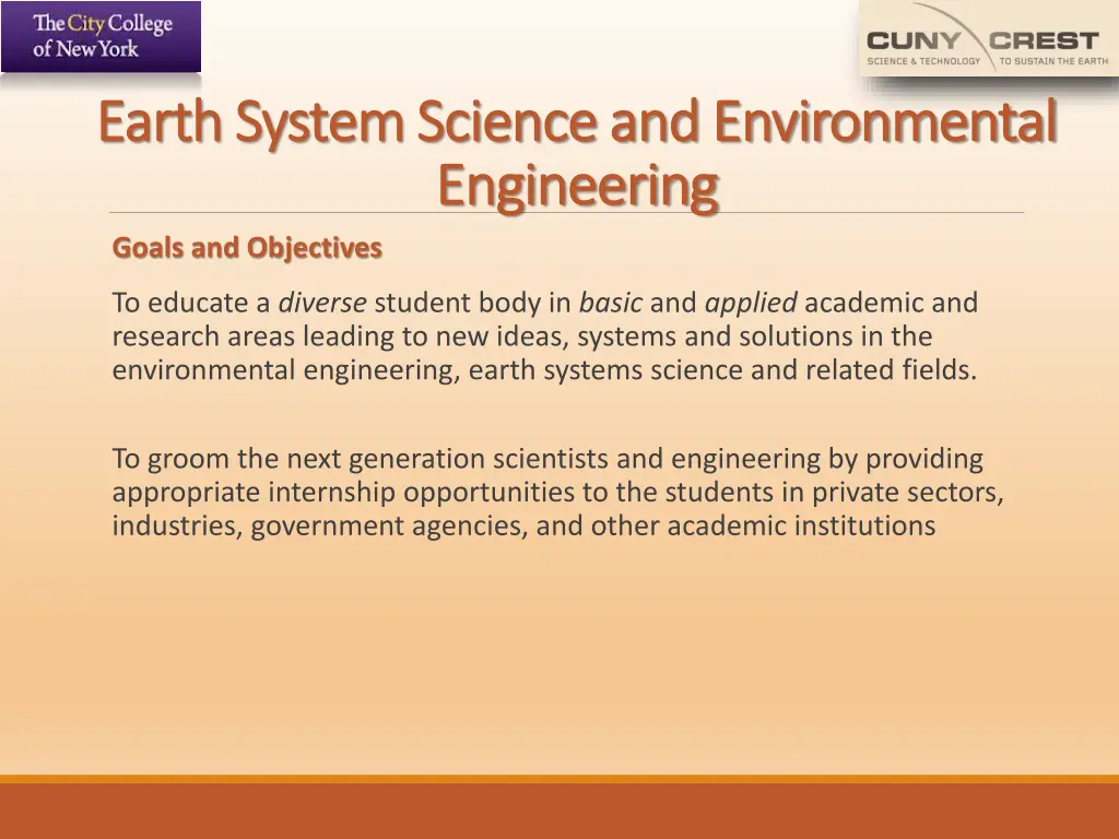earth system science and environmental earth 1