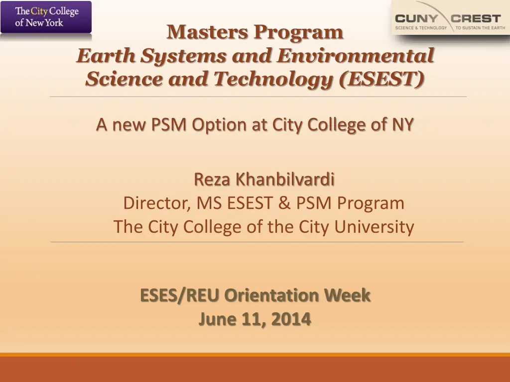 masters program earth systems and environmental