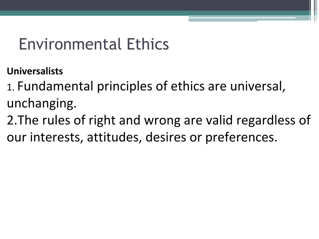 environmental ethics 2