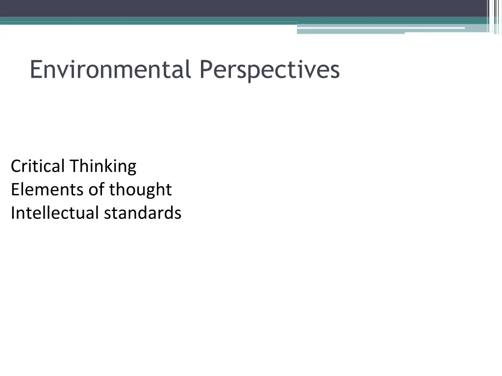 environmental perspectives 2