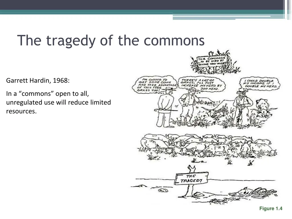 the tragedy of the commons
