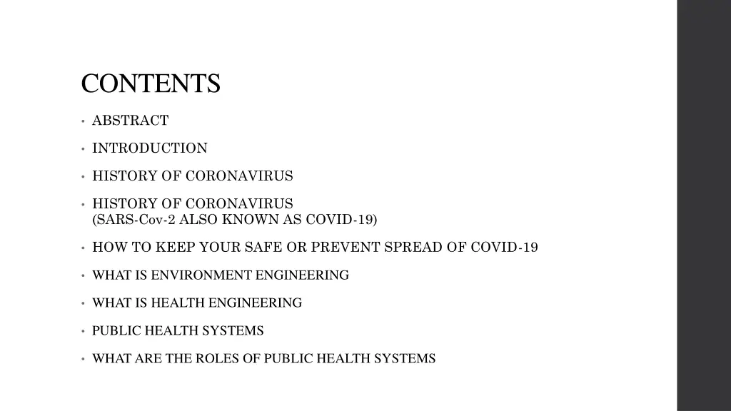 contents