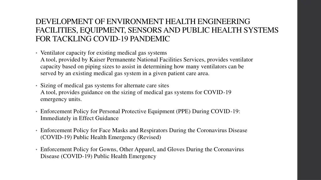 development of environment health engineering 4