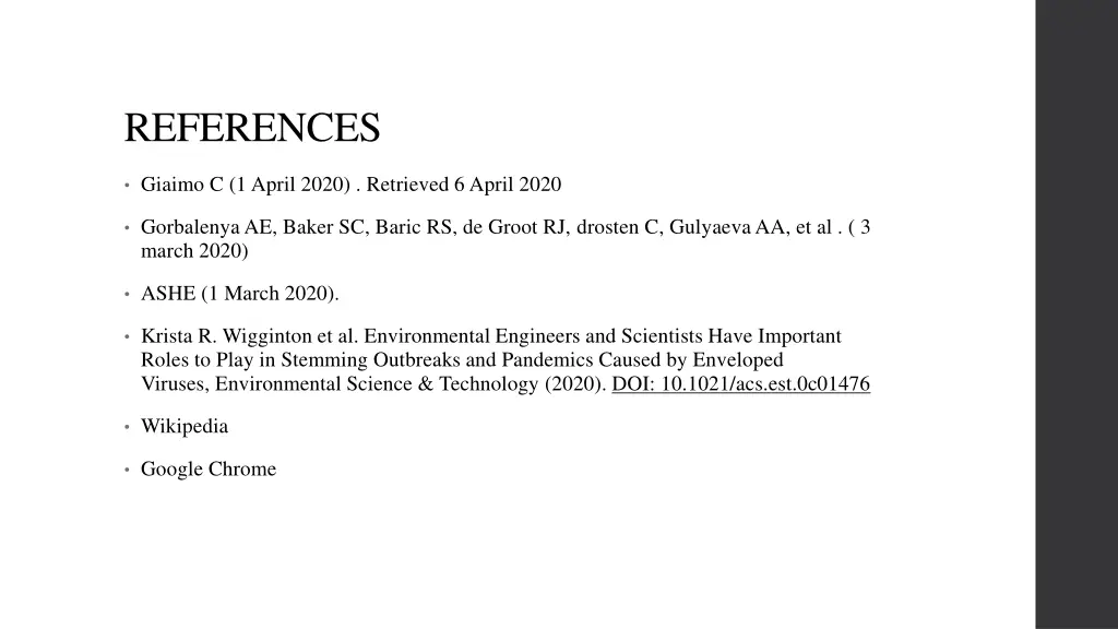 references