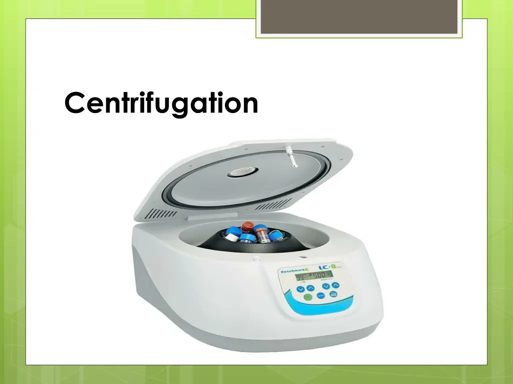 centrifugation