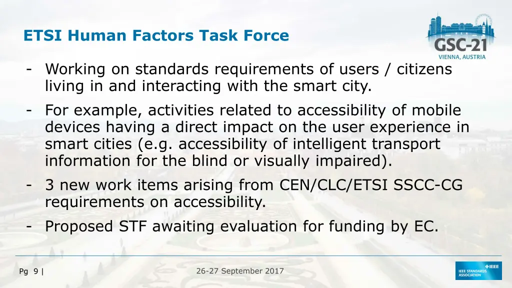 etsi human factors task force