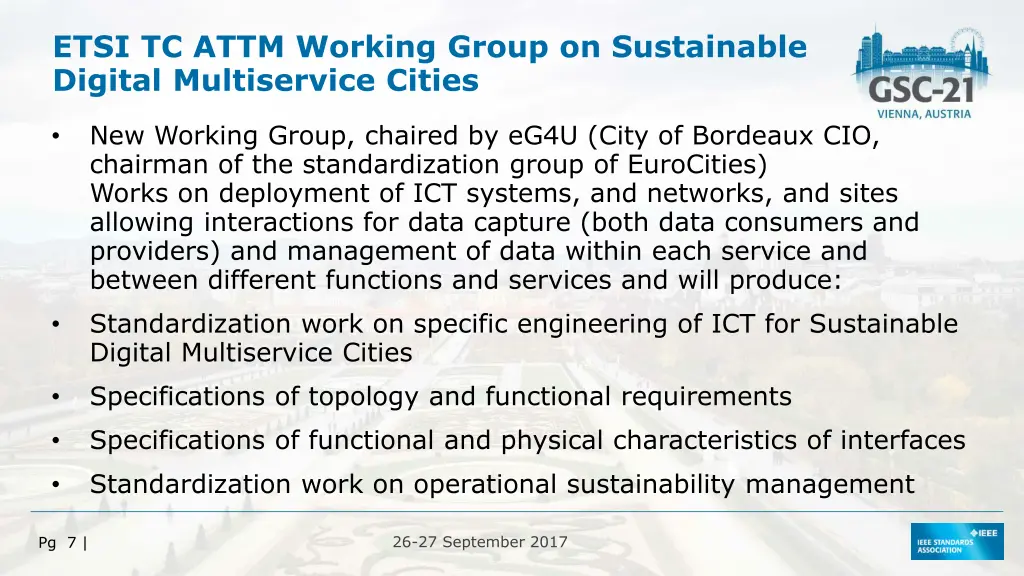 etsi tc attm working group on sustainable digital