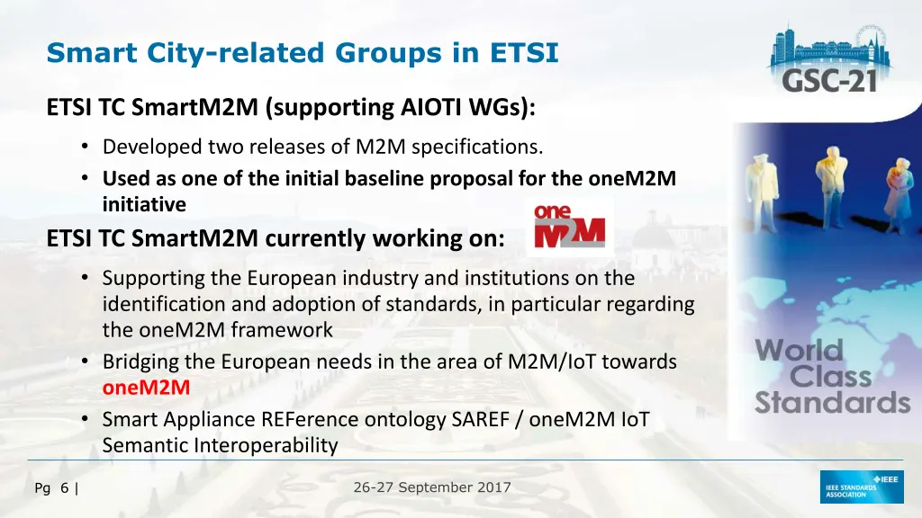 smart city related groups in etsi
