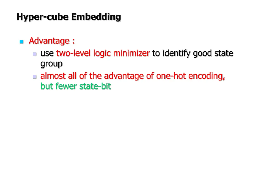 hyper cube embedding 1