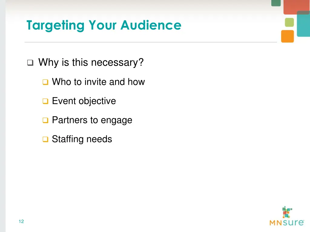 targeting your audience 1
