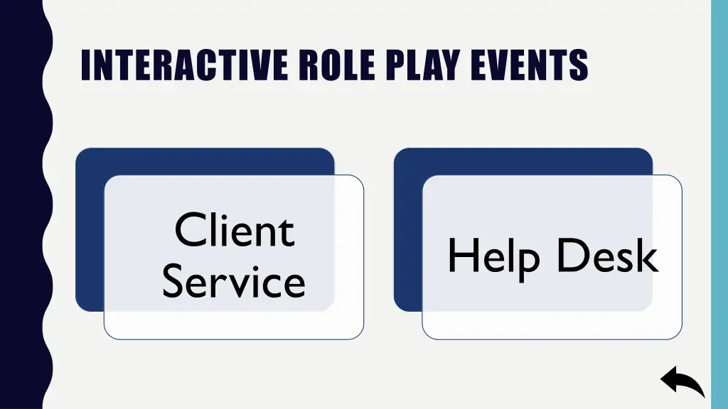 interactive role play events