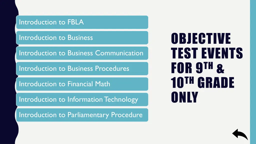 introduction to fbla