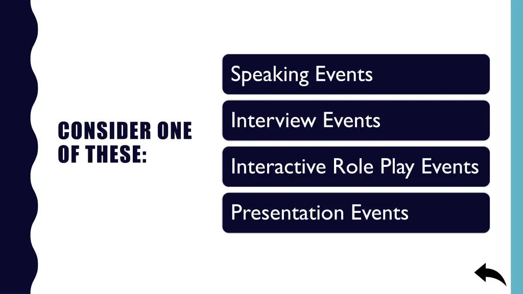speaking events