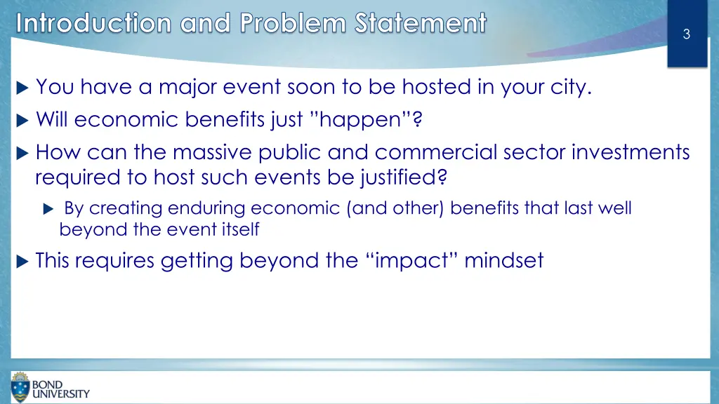 introduction and problem statement