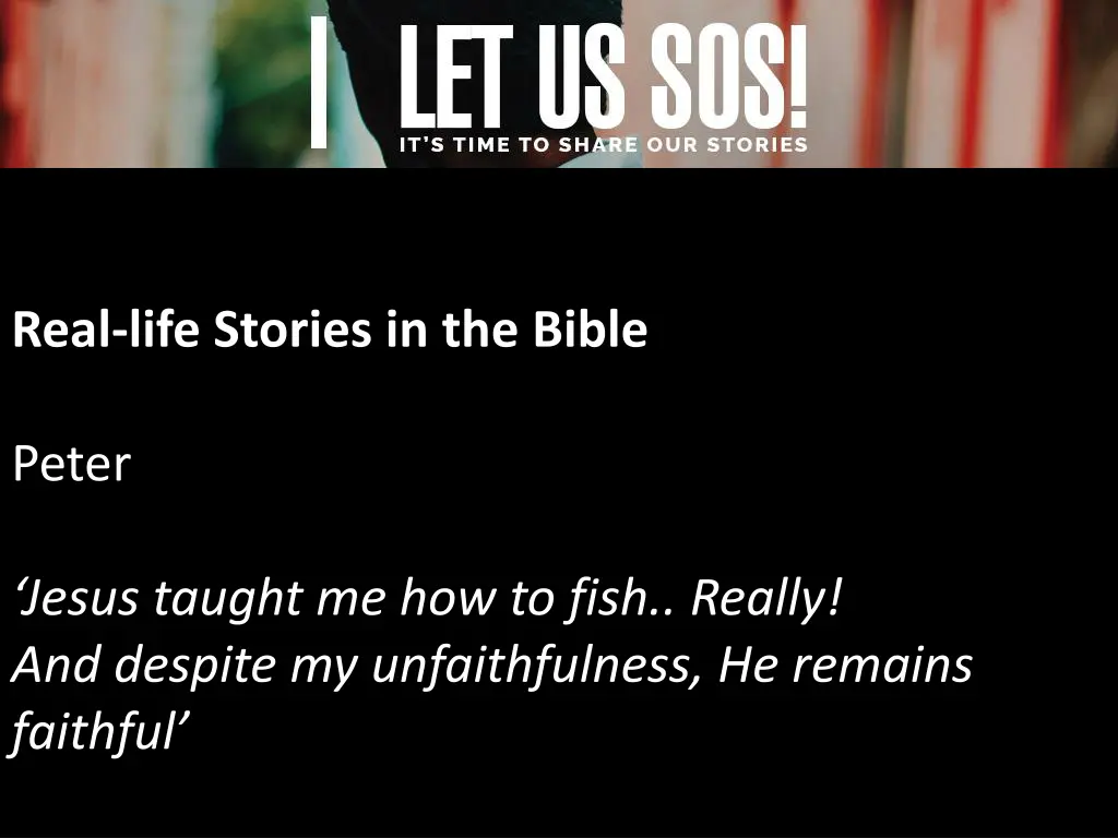 real life stories in the bible 5