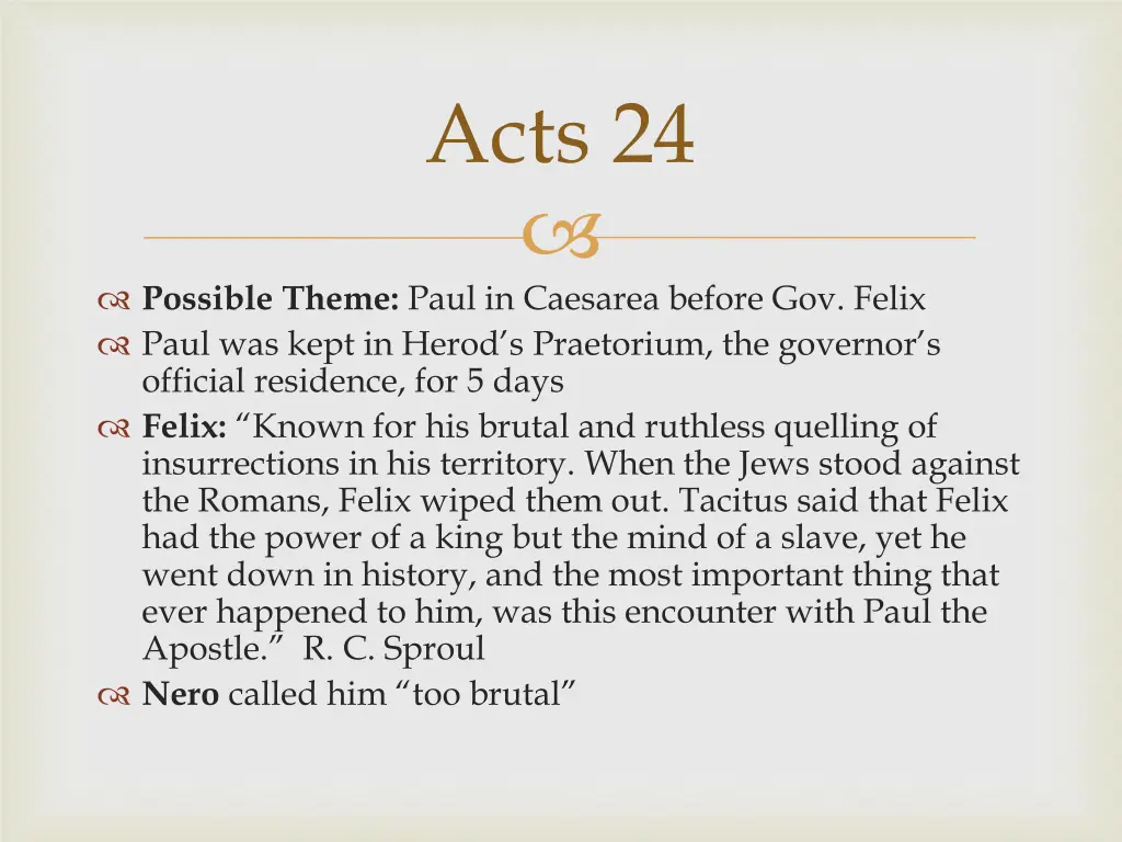 acts 24