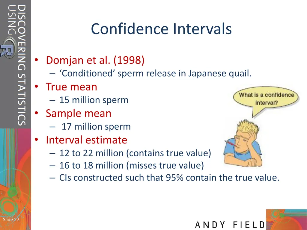 confidence intervals