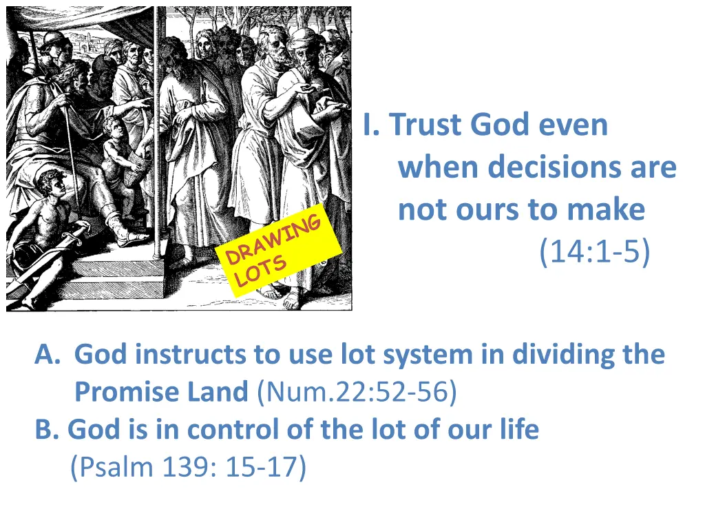 i trust god even when decisions are not ours