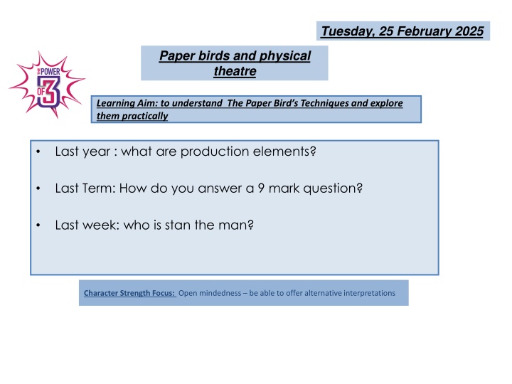 tuesday 25 february 2025