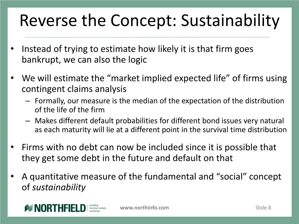 reverse the concept sustainability